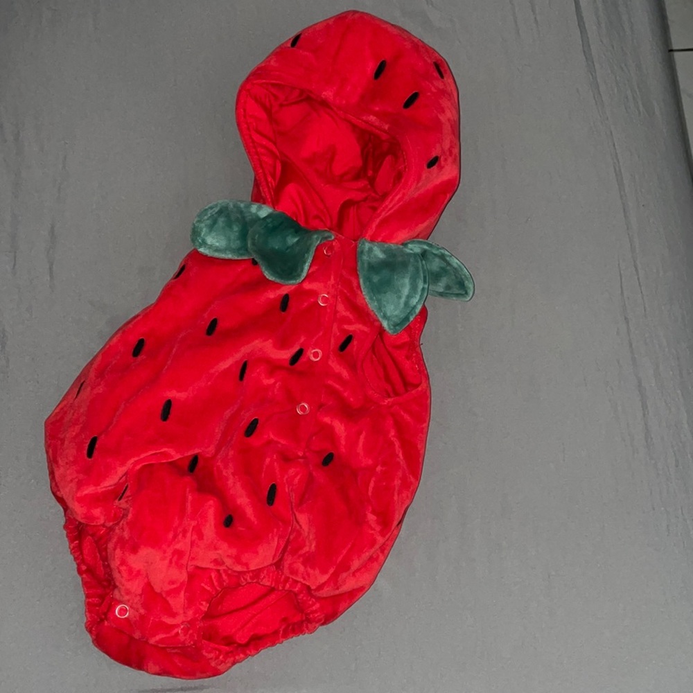 Strawberry Baby Costume 0-6 months
